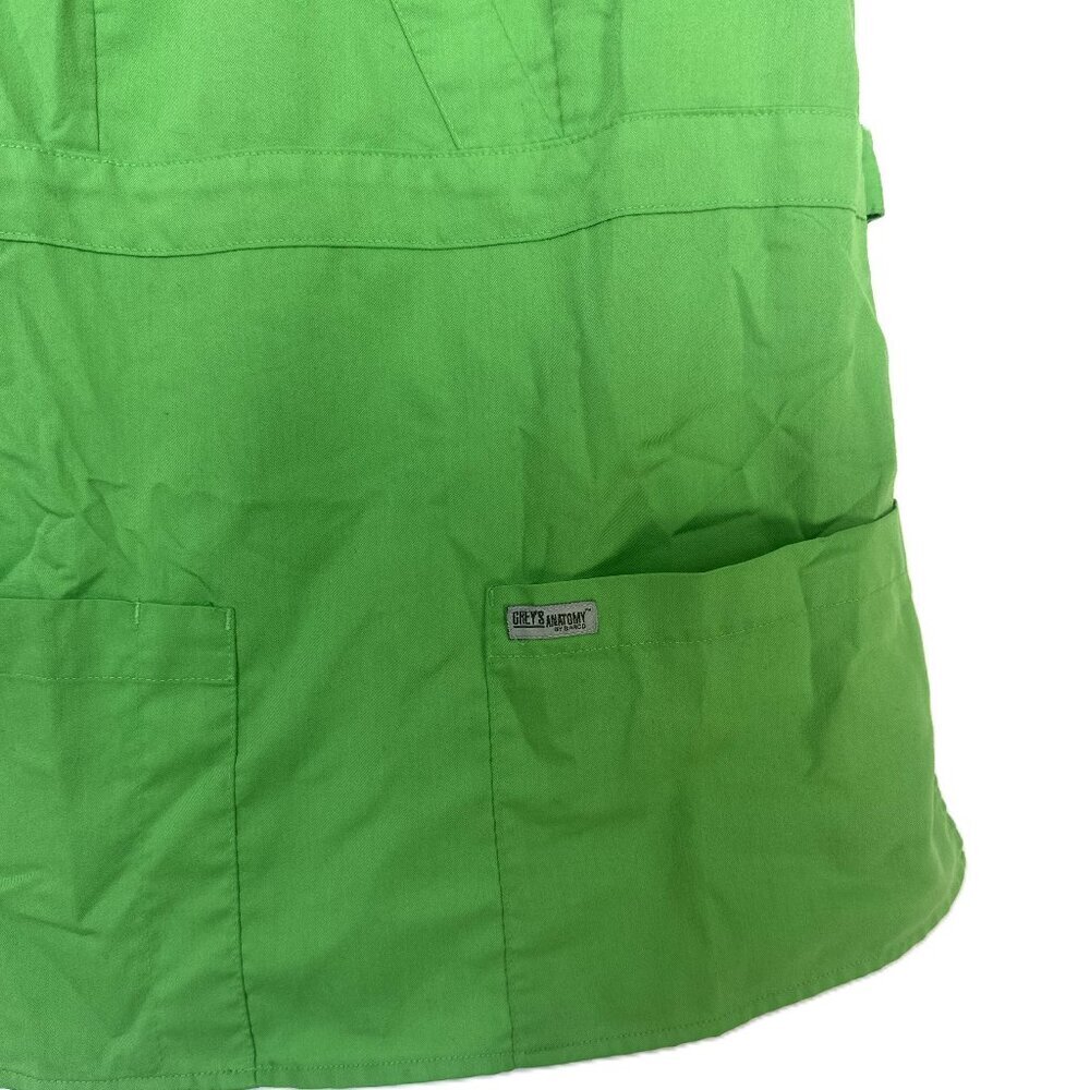 Lime Green Scrub Top Size Small Grey's Anatomy - Picture 2 of 5